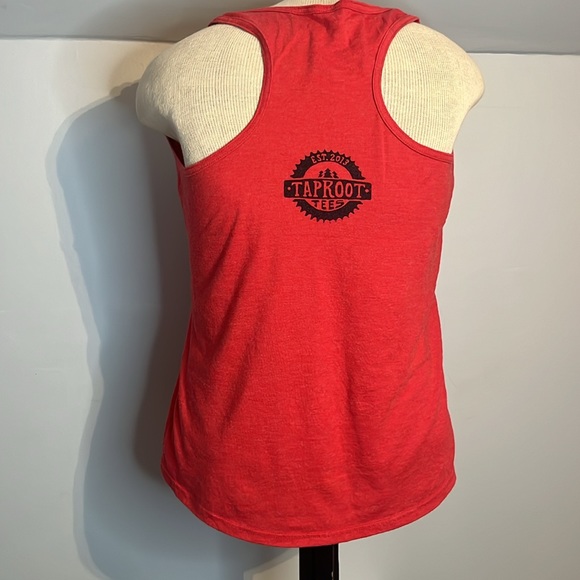 “Wander Woman” Red Racerback Tank Large - Picture 4 of 5
